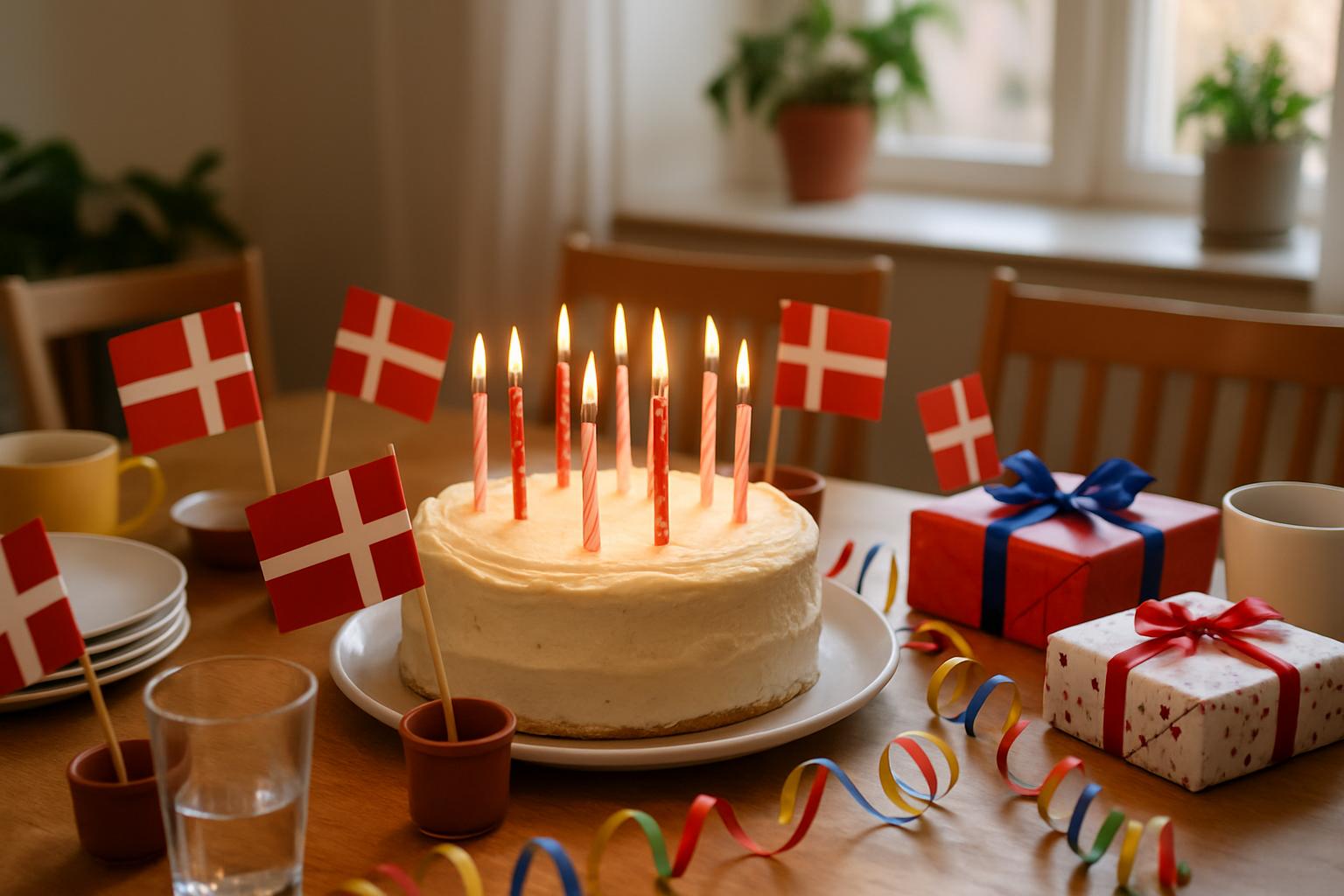 Sjove danske fødselsdagstraditioner du måske ikke kender