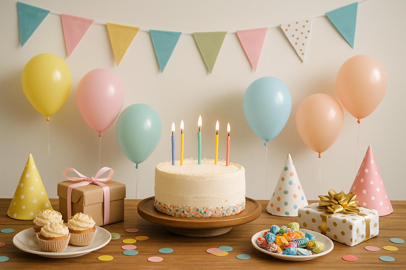 Kreative ideer til DIY fødselsdagsdekorationer