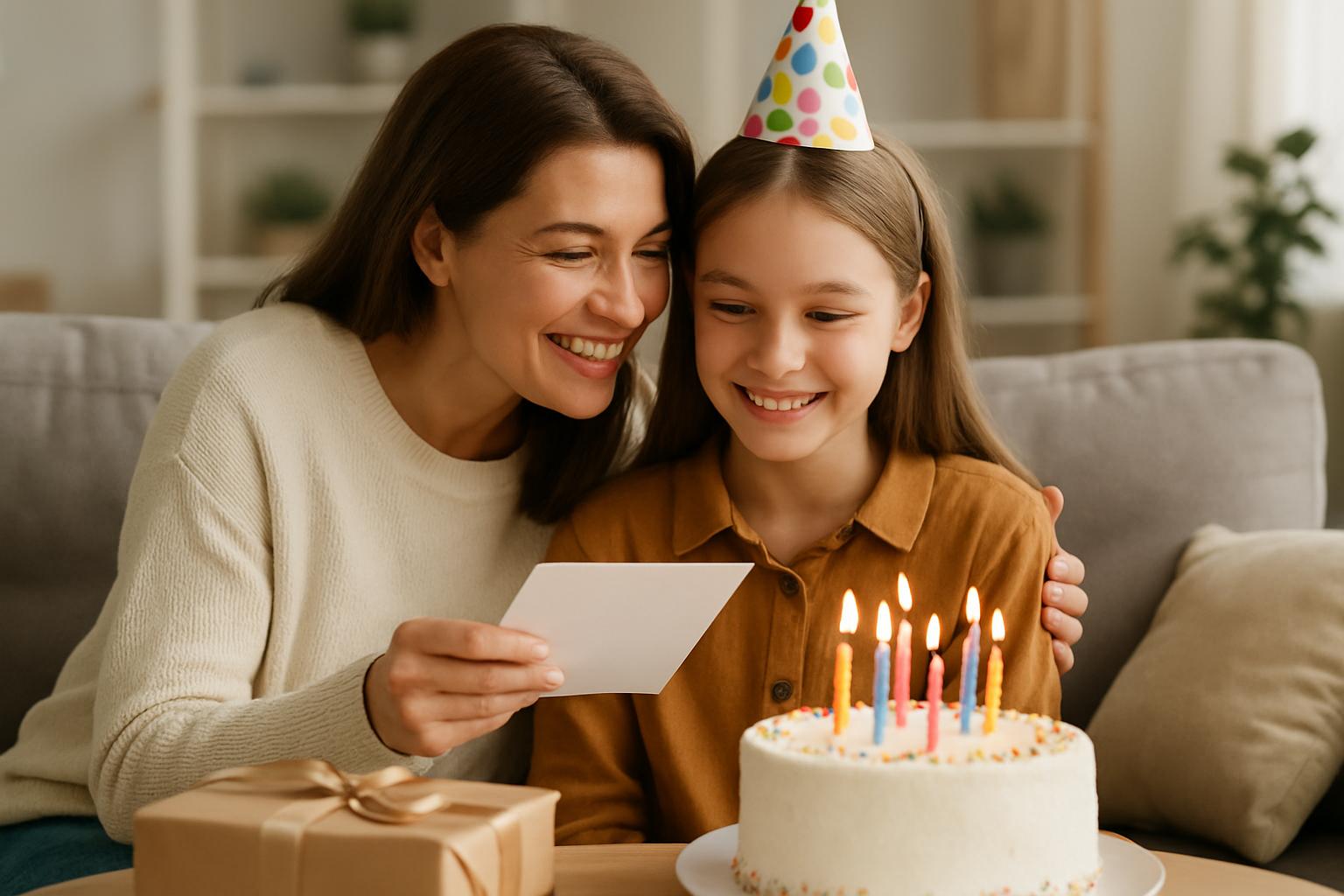 Rørende fødselsdagshilsen til datter fra mor – tekst og forslag