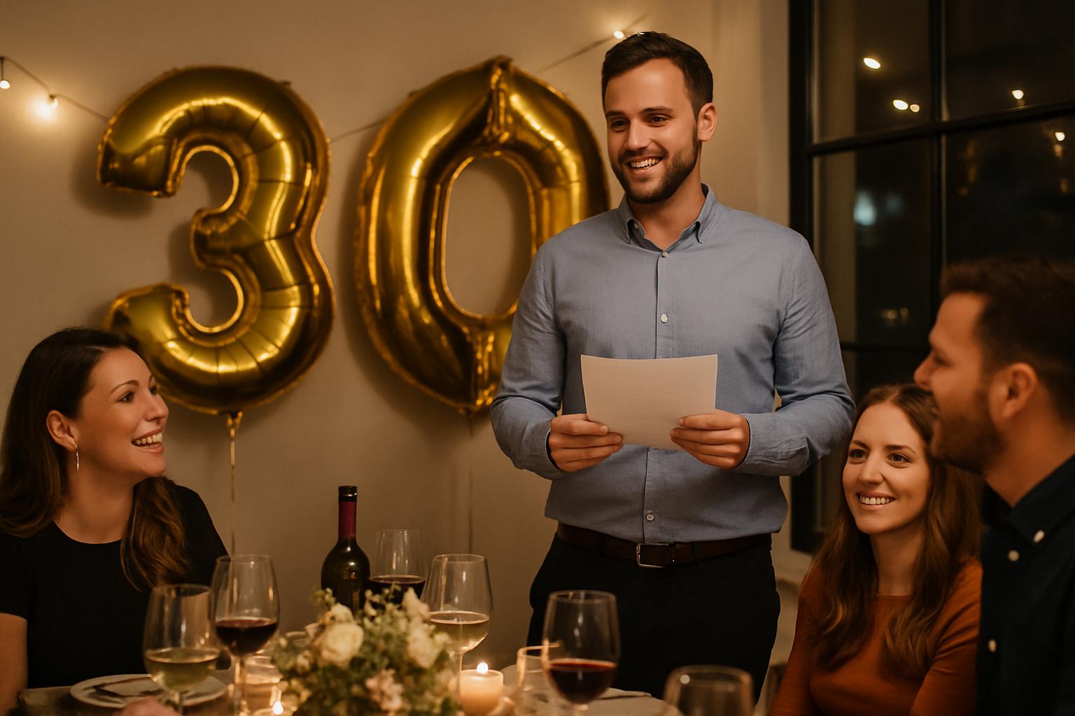 8 sjove indslag til 30 års fødselsdag – gør dagen ekstra festlig