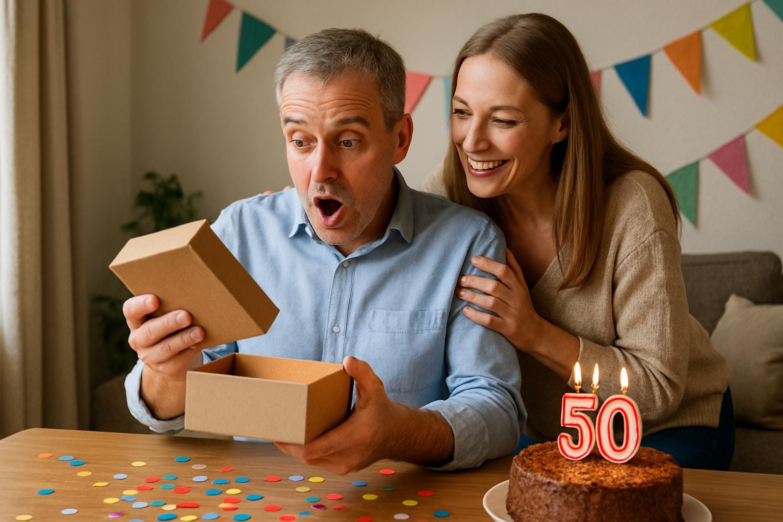 Overraskelse til 50 års fødselsdag – gør festen mindeværdig