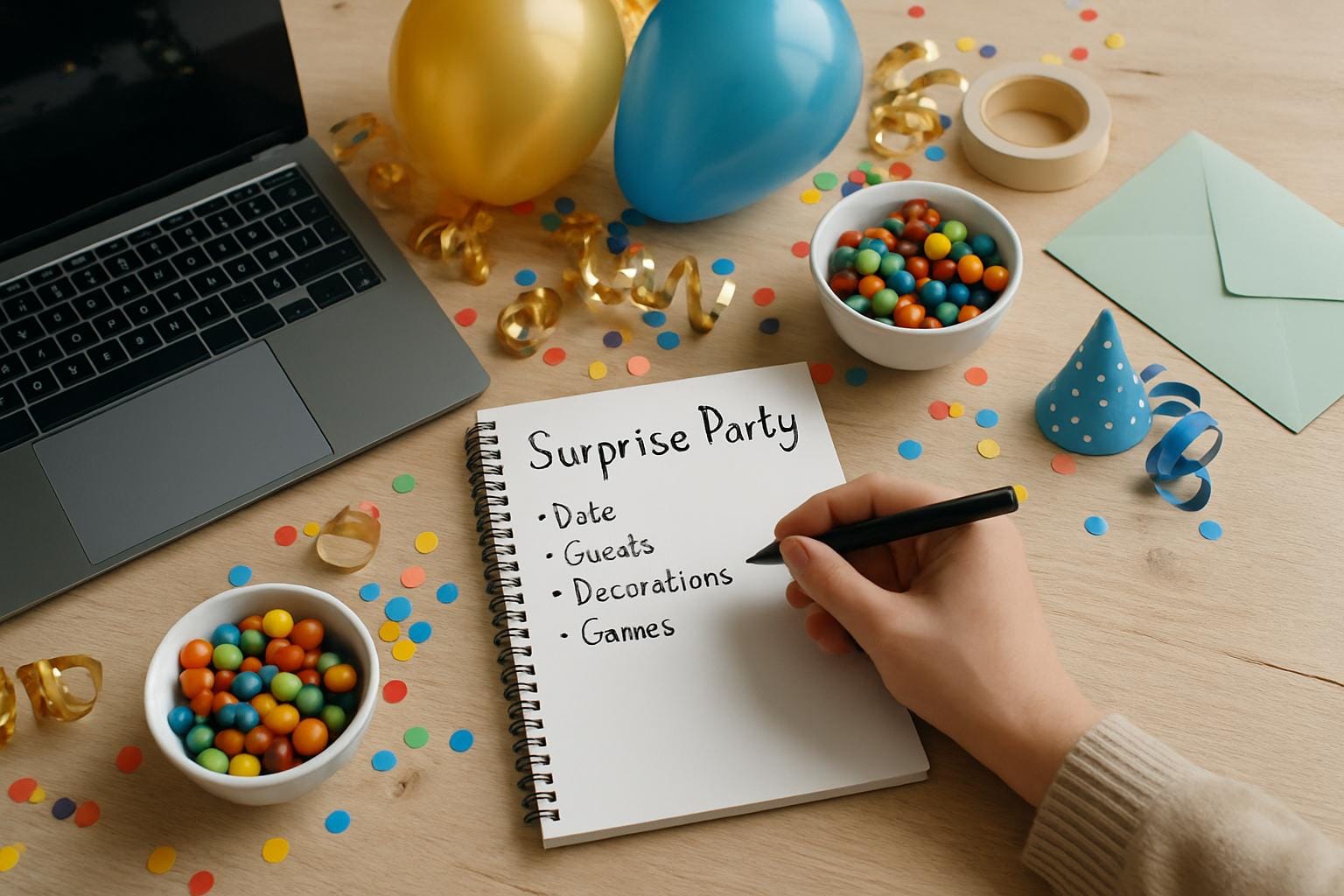 Sådan planlægger du en overraskelsesfest – tjekliste og gode råd
