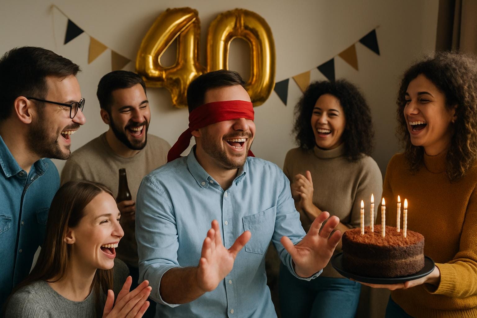 12 sjove indslag til 40 års fødselsdag – gør festen uforglemmelig
