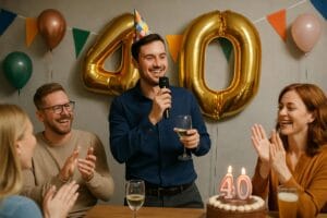 Underholdning til 40 års fødselsdag – aktiviteter der samler gæsterne