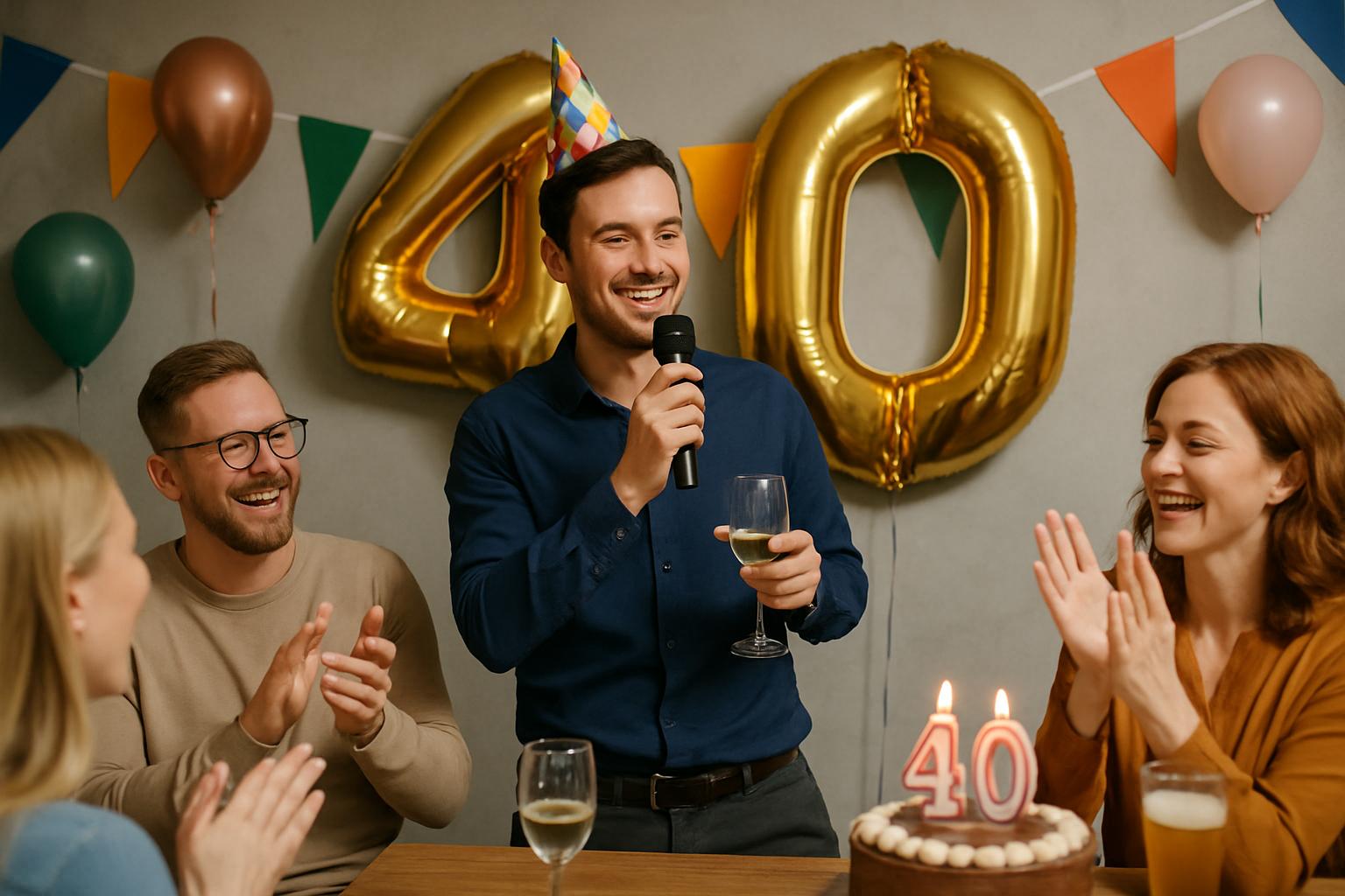 Underholdning til 40 års fødselsdag – aktiviteter der samler gæsterne
