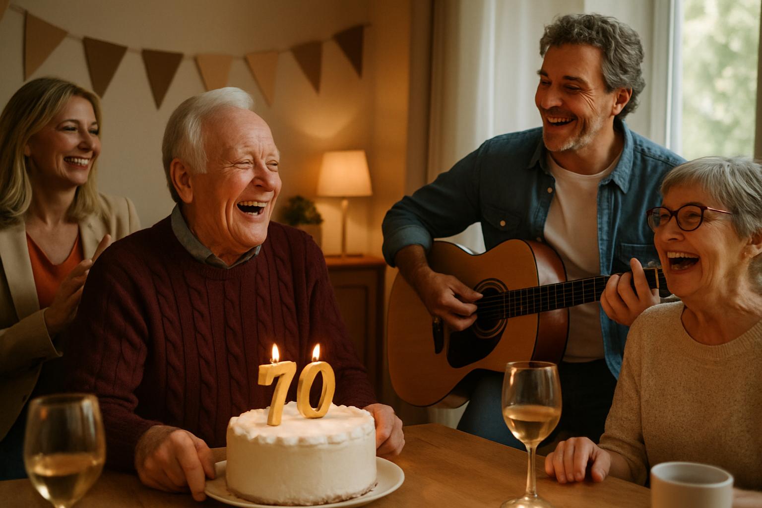 Underholdning til 70 års fødselsdag – musik, quiz og sjove indslag